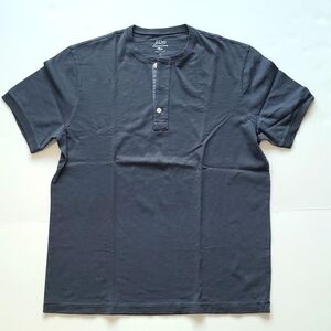 J. Crew Gray Short Sleeve Tee Casual Essential L